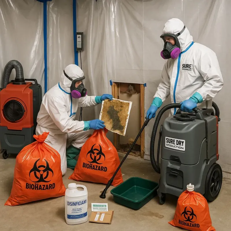 Contaminated Water Handling Protocols process in Greenhills, OH