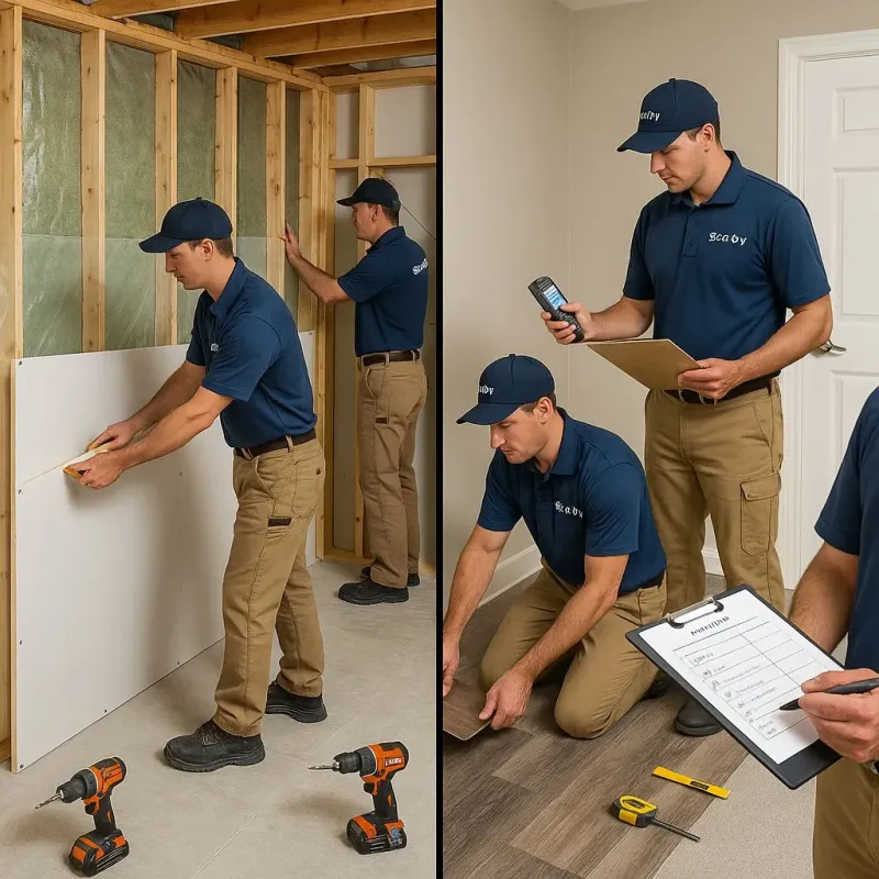 Repairs and Reconstruction process in Greenhills, OH